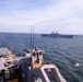 The Gunston Hall Participates in a Maneuvering drill