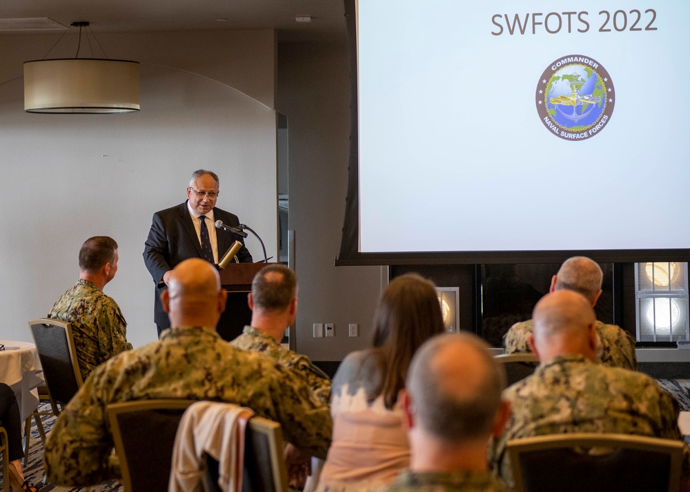 SECNAV Addresses SWO Flag Officers