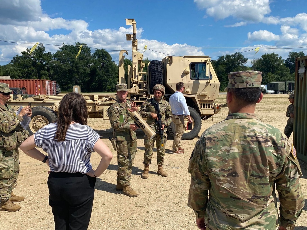 Fort McCoy supports special staff delegation visit to training at installation