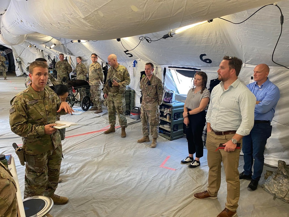 Fort McCoy supports special staff delegation visit to training at installation