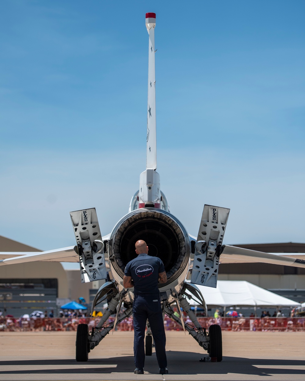 Thunderbirds fly for Warriors Over The Wasatch Airshow