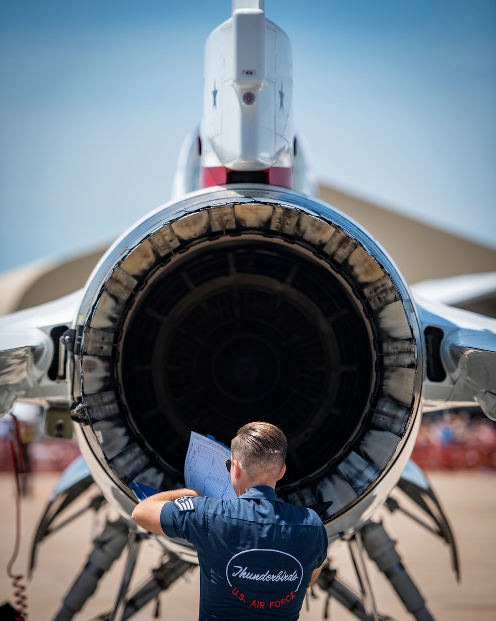 Thunderbirds fly for Warriors Over The Wasatch Airshow