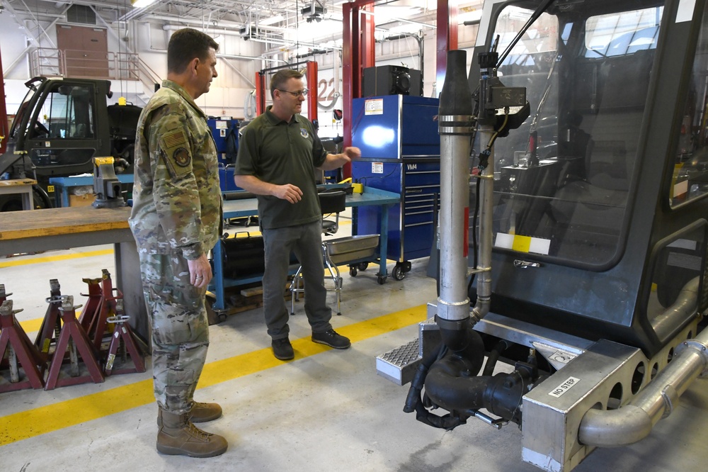 Air National Guard Director visits 168th Wing Arctic Airmen