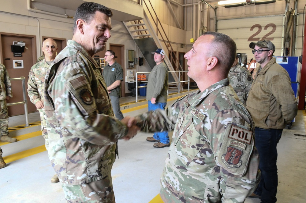 Air National Guard Director visits 168th Wing Arctic Airmen