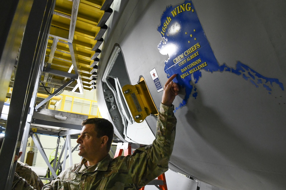 Air National Guard Director visits 168th Wing Arctic Airmen