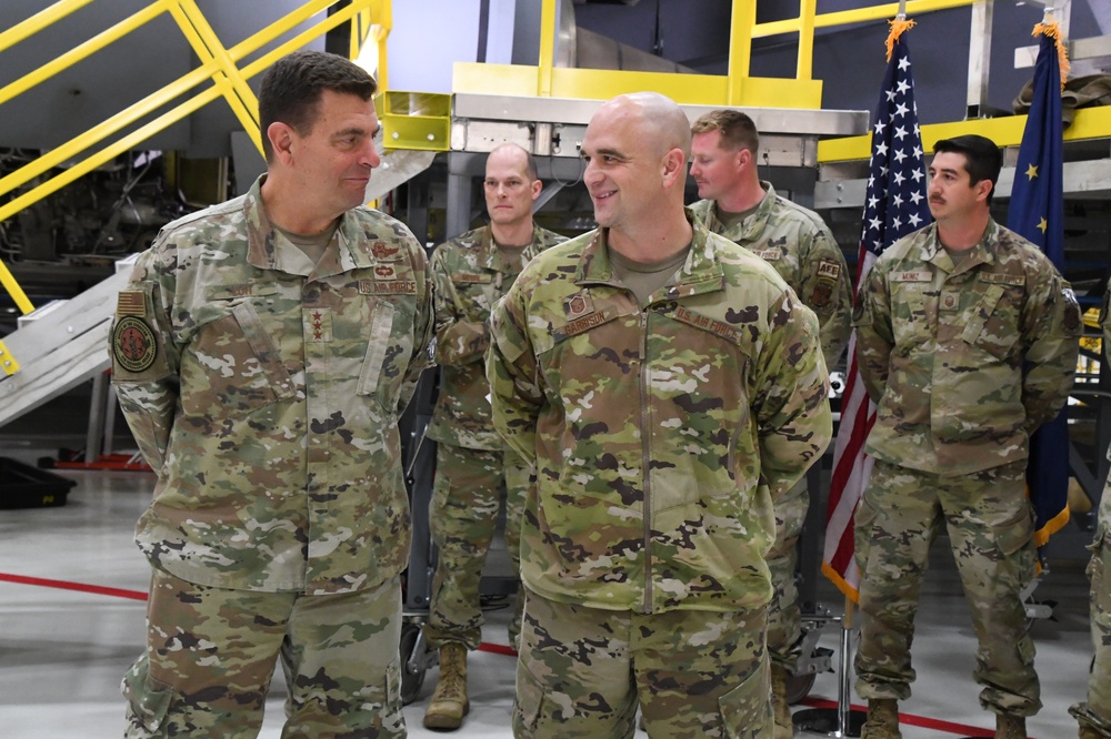 Air National Guard Director visits 168th Wing Arctic Airmen