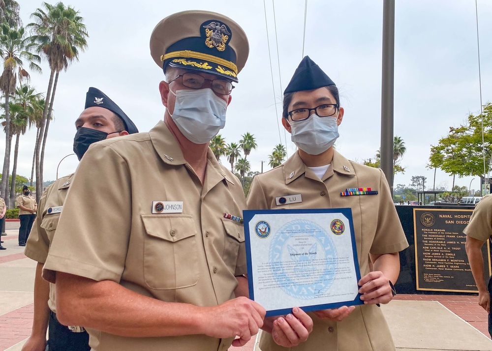 NMRTC San Diego’s Shipmate of the Month Awards