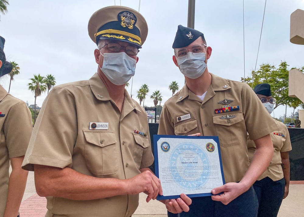 NMRTC San Diego’s Shipmate of the Month Awards