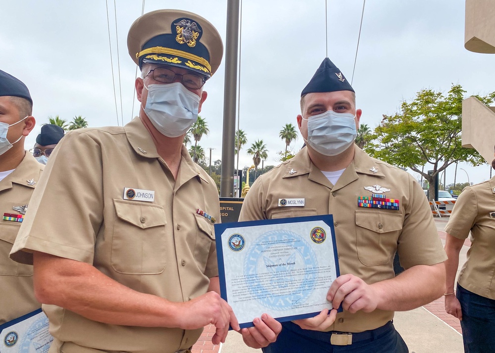 NMRTC San Diego’s Shipmate of the Month Awards