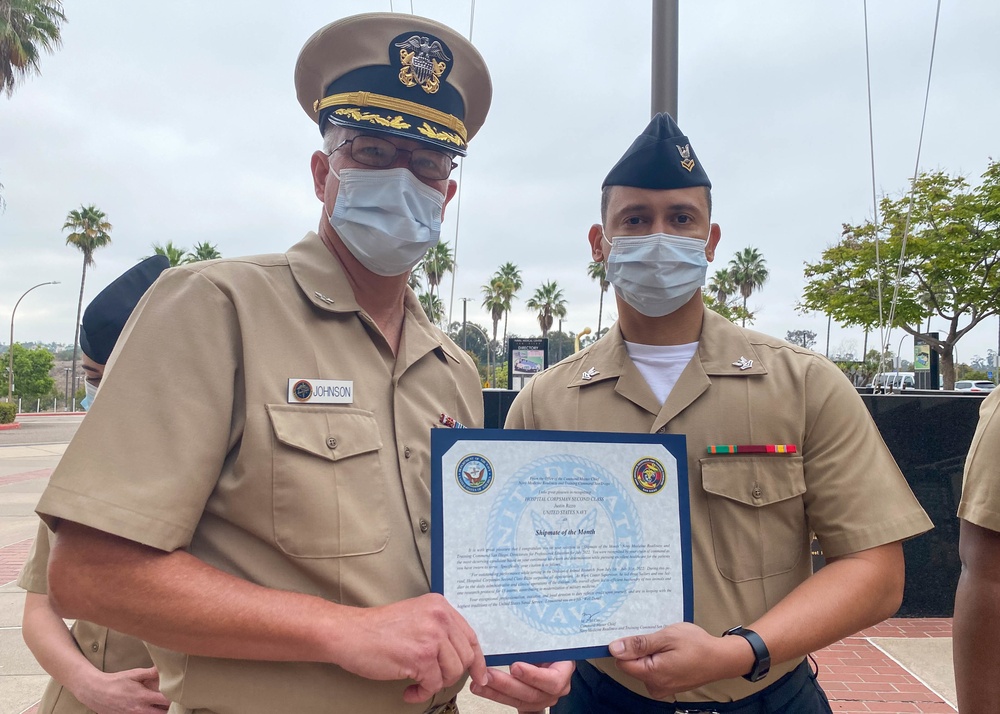 NMRTC San Diego’s Shipmate of the Month Awards