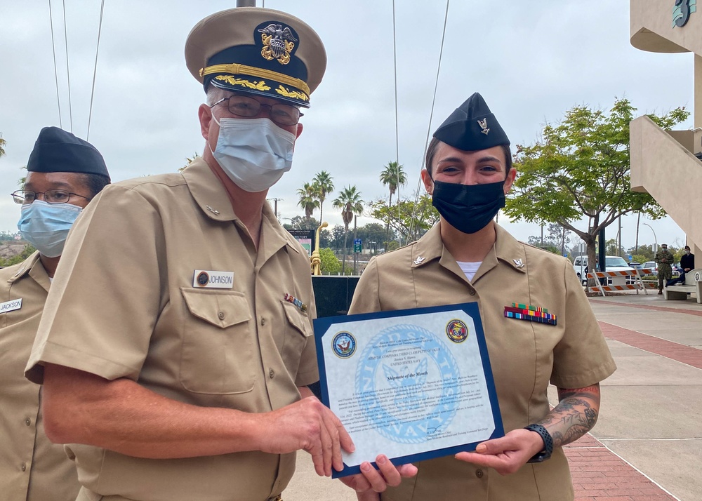 NMRTC San Diego’s Shipmate of the Month Awards