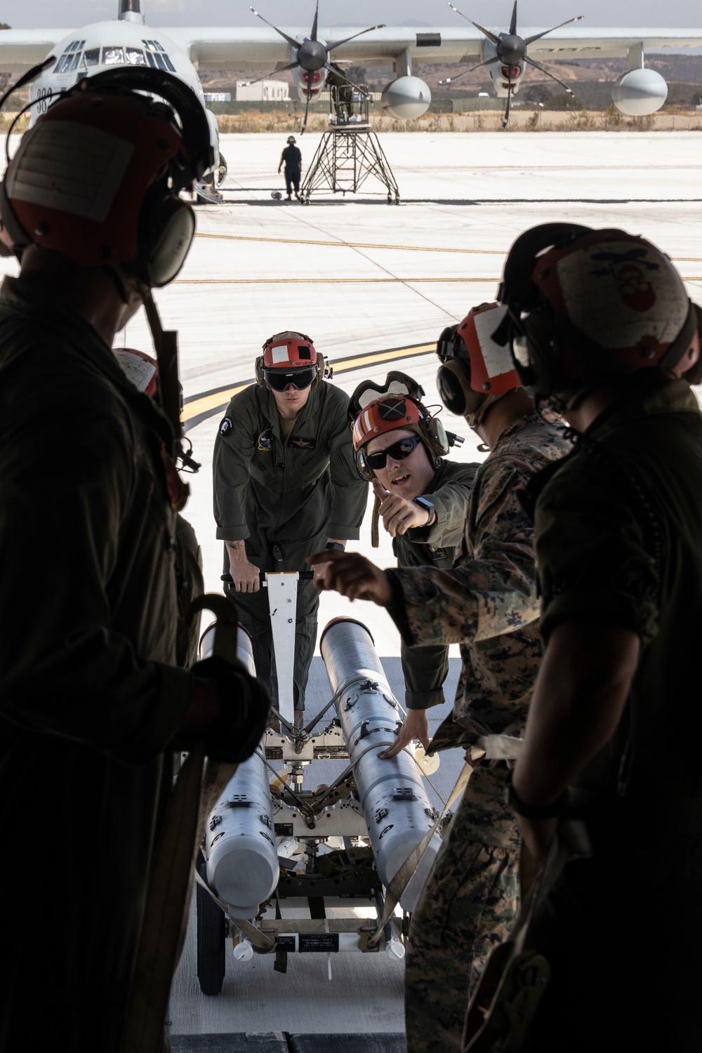 U.S. Air Force, Marines conduct joint training