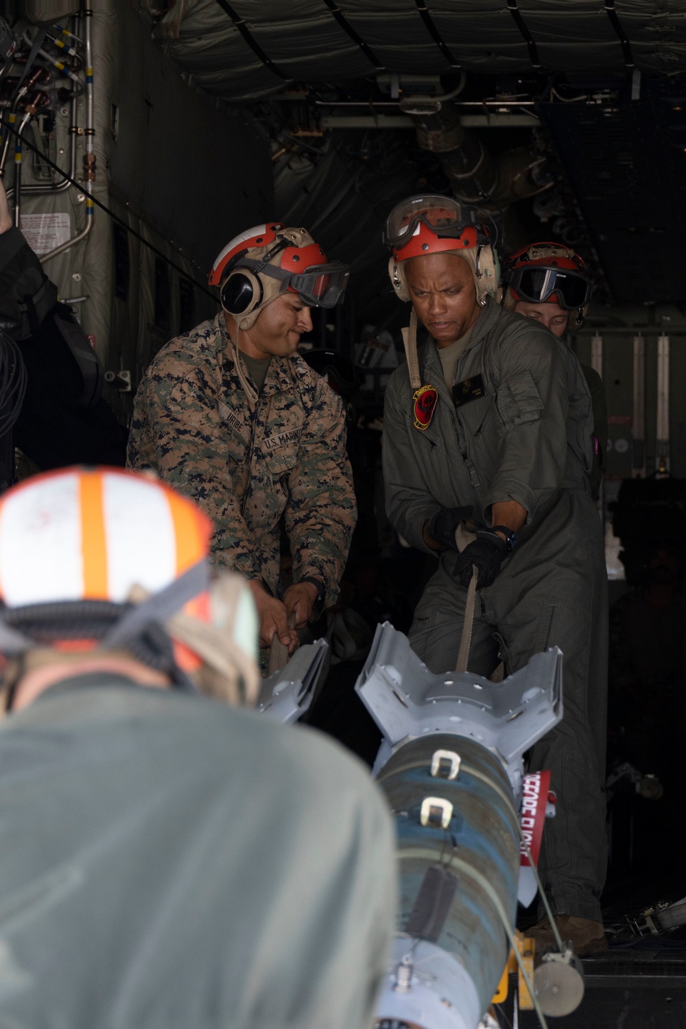 U.S. Air Force, Marines conduct joint training
