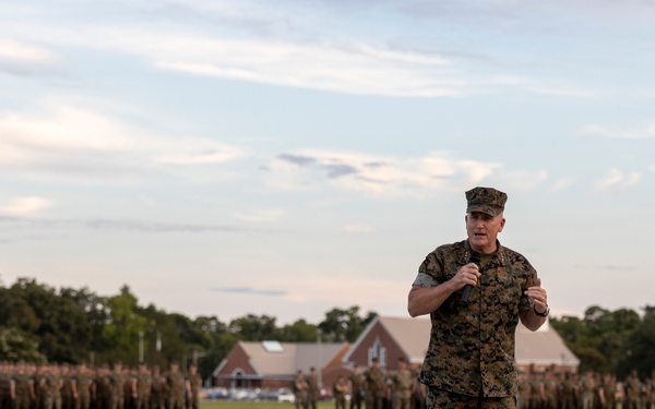 The Follow Me Division Welcomes a New Commander