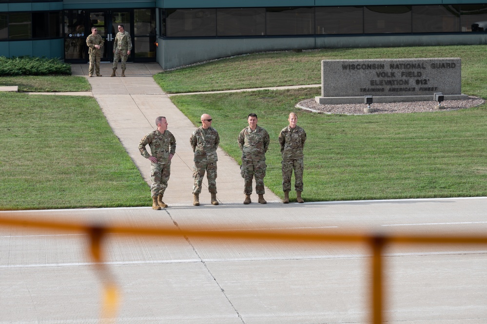 ANG Director Visits Northern Lightning, Volk Field ANGB