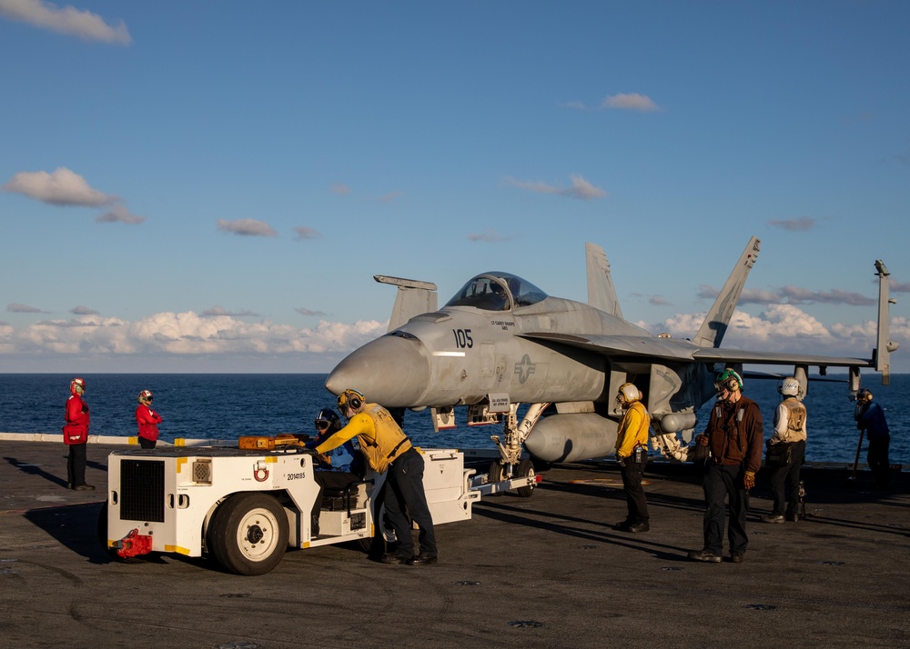 USS George H.W. Bush Conducts Flight Operations