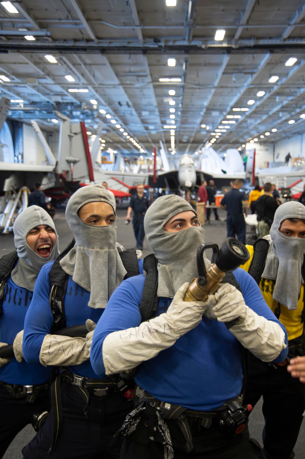 Daily operations aboard USS George H.W. Bush (CVN 77)