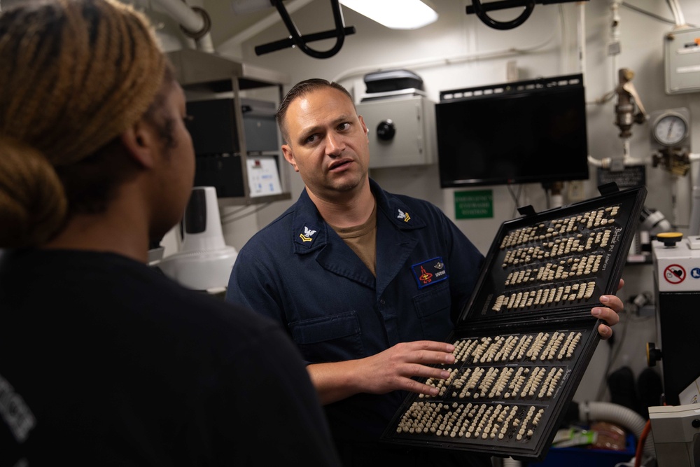 Daily Operations Aboard USS George H.W. Bush (CVN 77)