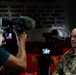 France Television reporters interview OAR Aerial Mission Commander