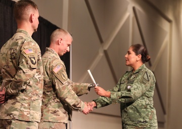 WHINSEC conducts four-course combined graduation