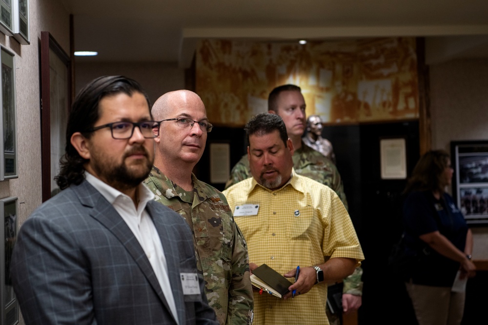 Honorary commanders visit JBSA-Randolph mission partners