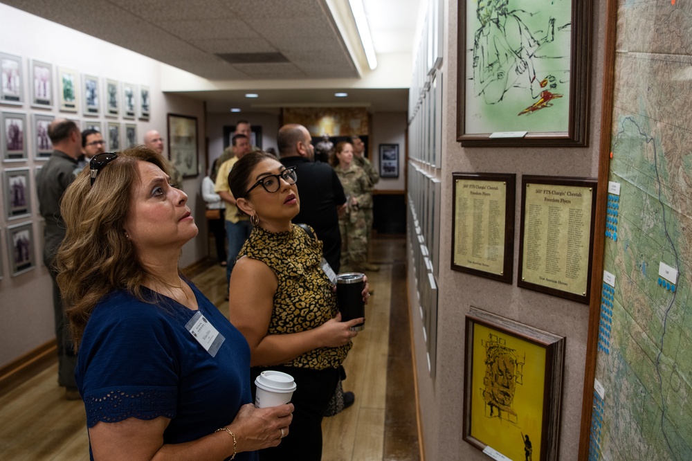 Honorary commanders visit JBSA-Randolph mission partners