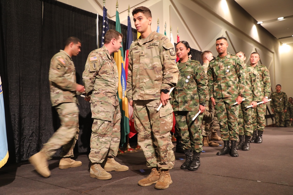 WHINSEC Conducts Four-Course Combined Graduation