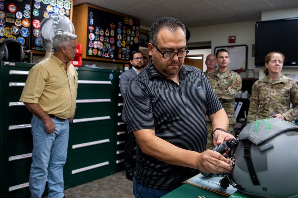 Honorary commanders visit JBSA-Randolph mission partners