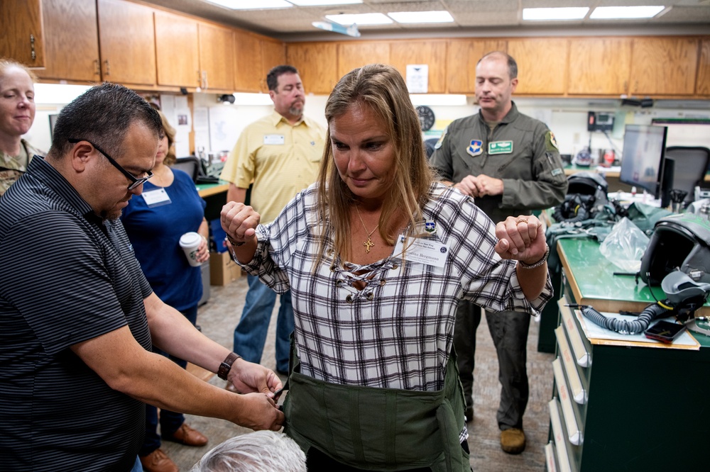 Honorary commanders visit JBSA-Randolph mission partners