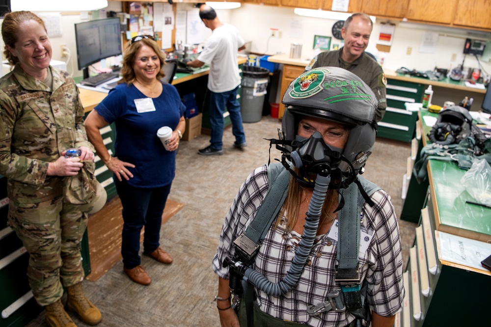 Honorary commanders visit JBSA-Randolph mission partners