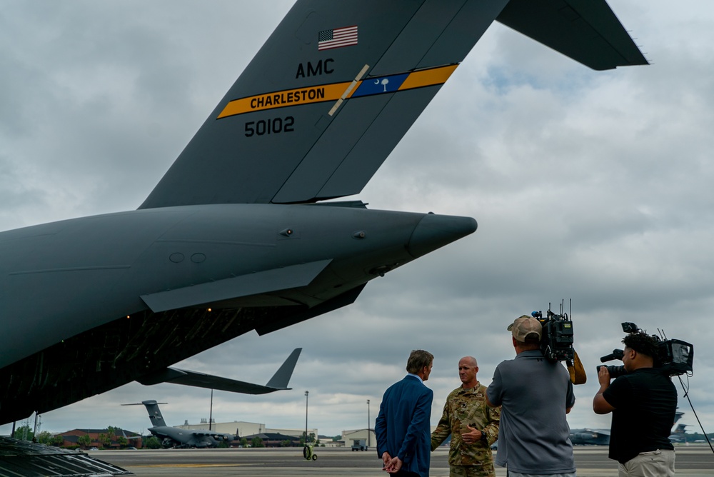Fox News Interviews OAR C-17 crewmembers