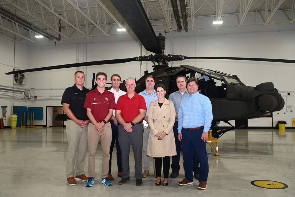 Staffers from U.S. Sen. Lindsay Graham's office visit McEntire Joint National Guard Base