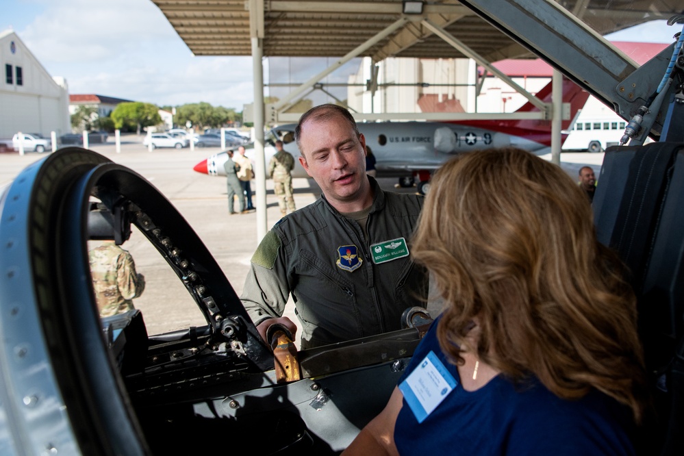 Honorary commanders visit JBSA-Randolph mission partners