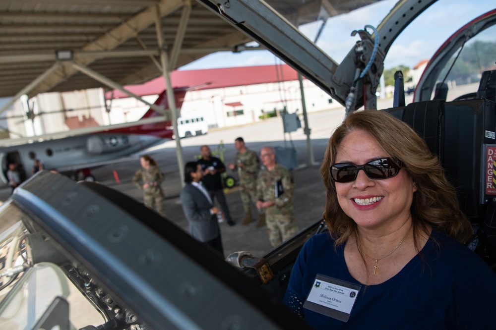 Honorary commanders visit JBSA-Randolph mission partners