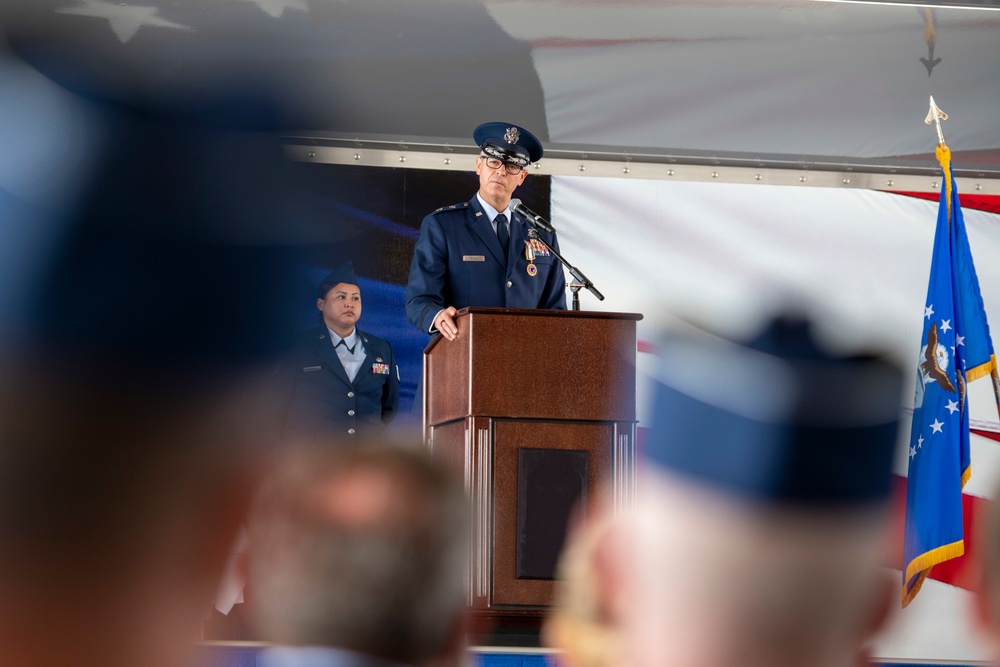 19th Air Force Change of Command