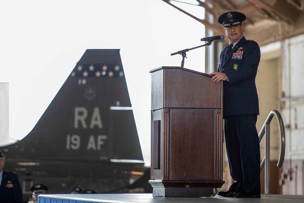 19th Air Force Change of Command