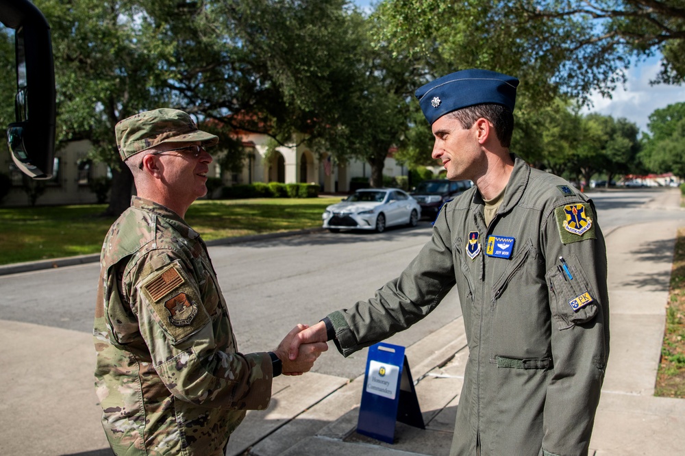 Honorary commanders visit JBSA-Randolph mission partners