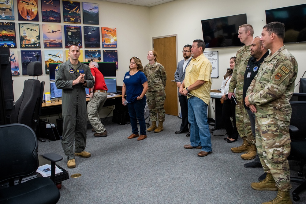 Honorary commanders visit JBSA-Randolph mission partners