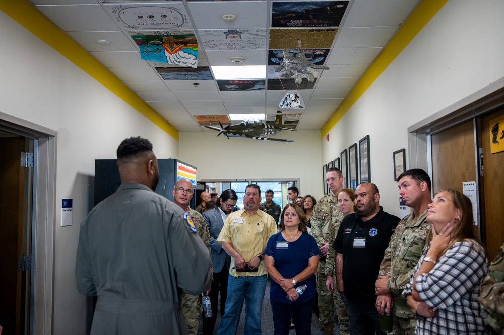 Honorary commanders visit JBSA-Randolph mission partners