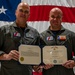 Coast Guard Air Station Houston crew recognized for saving 9 during rig fire