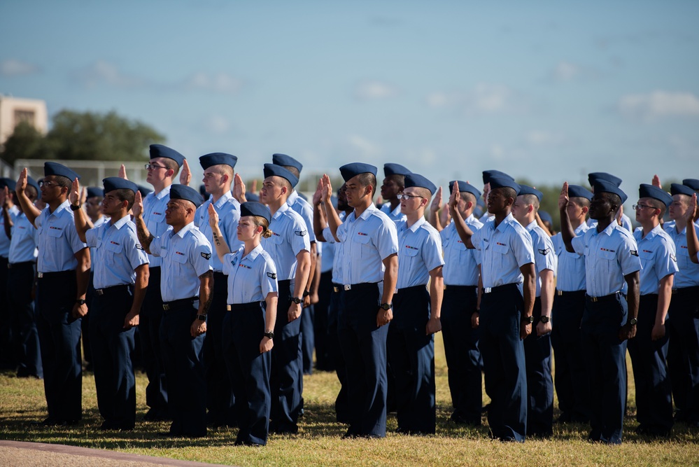 331st Training Squadron Basic Military Training Graduation