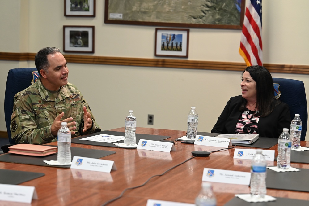 Air force Deputy Auditor General visits Kirtland