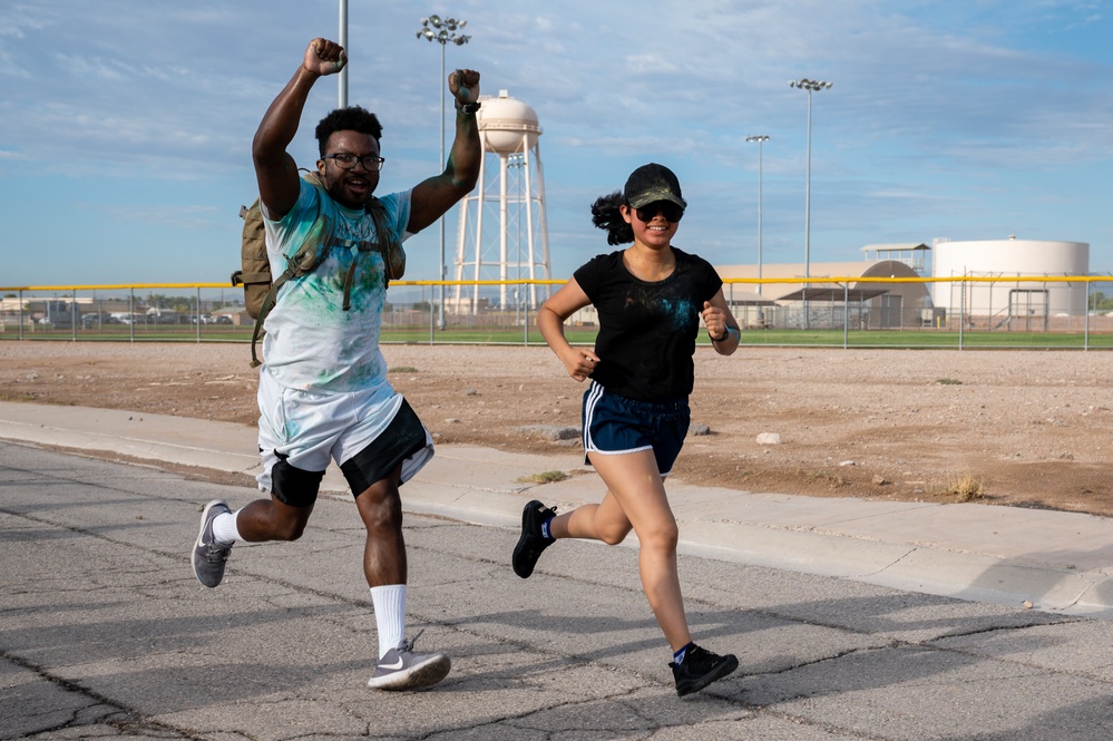 Nellis hosts 5K color fun run