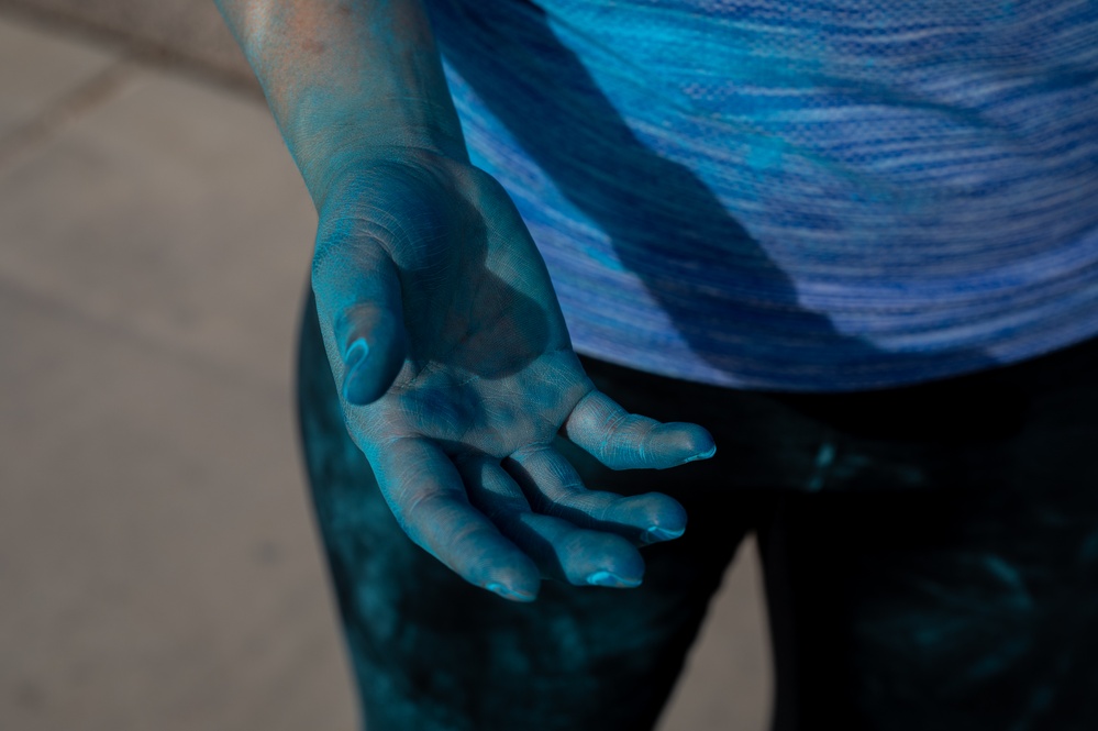 Nellis hosts 5K color fun run