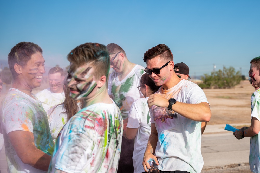 Nellis hosts 5K color fun run