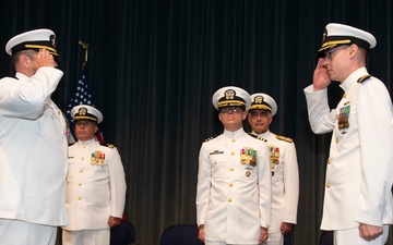 USS Alabama (Blue) holds Change of Command Ceremony