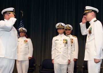 USS Alabama (Blue) Holds Change of Command