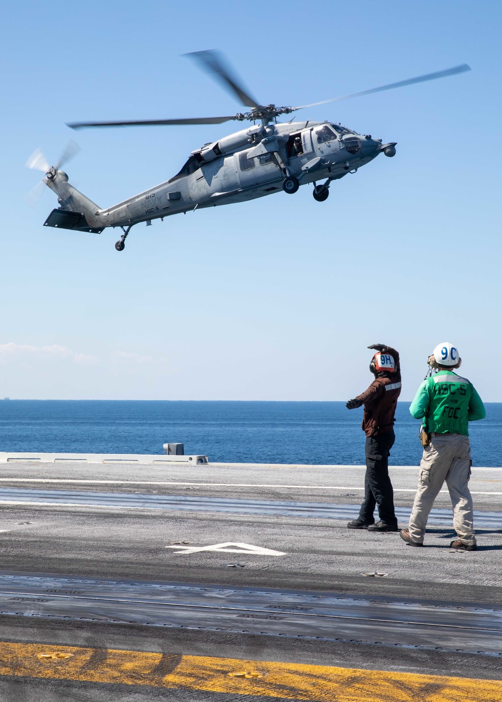 DVIDS - Images - USS George H.W. Bush Conducts Flight Operations [Image ...