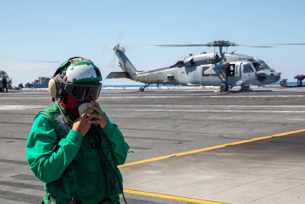 Flight Operations aboard USS George H.W. Bush (CVN 77)