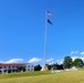 American Flag and Fort McCoy